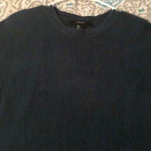 Dark teal tunic sweater